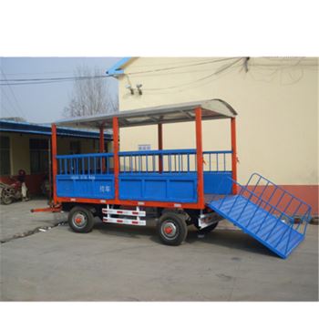 牲畜轉(zhuǎn)運(yùn)平板拖車