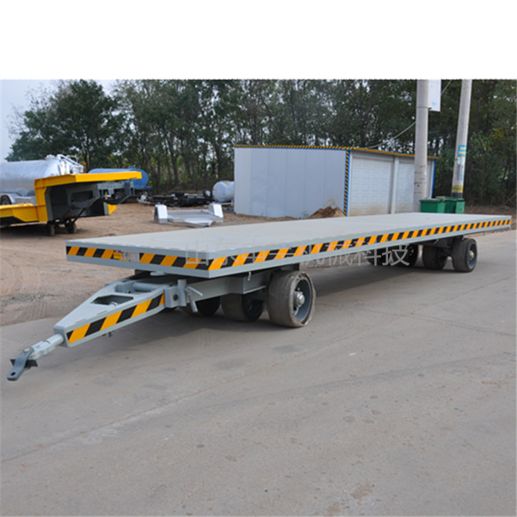 30噸廠(chǎng)區(qū)內(nèi)重型平板拖車(chē)